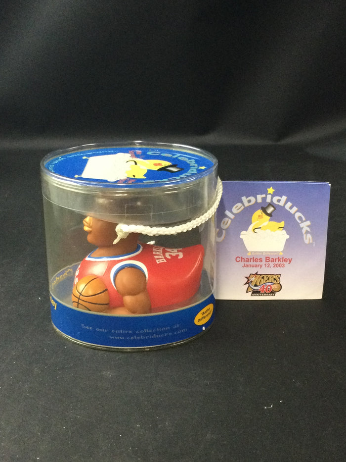 Charles Barkley Philadelphia 76ers Rubber Duckie Promo from early 2000's