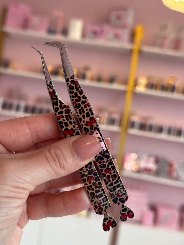 Cheetah Cherry Tweezer