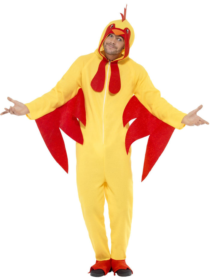Chicken Costume, with Hooded All in One