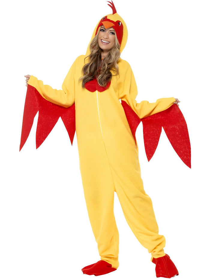 Chicken Costume, with Hooded All in One