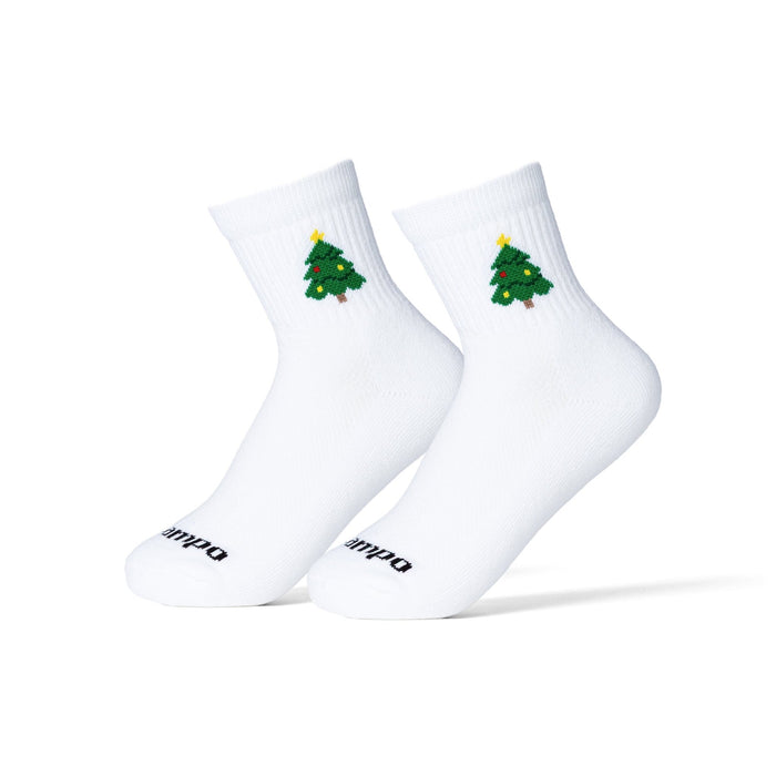 Del Campo Christmas Tree golf socks