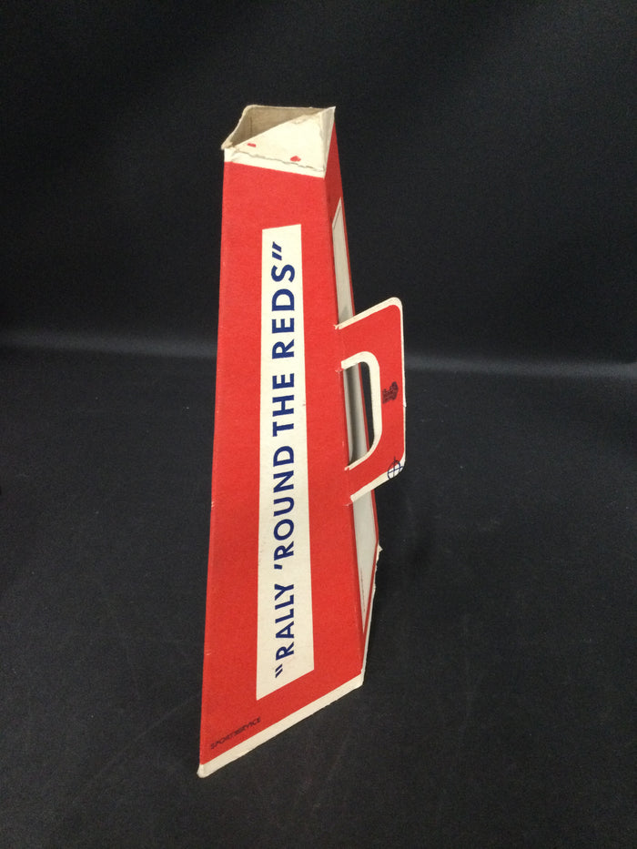 Cincinnati Reds 1950's Cardboard Megaphone Amazing Condition w/Logo Mr. Redlegs