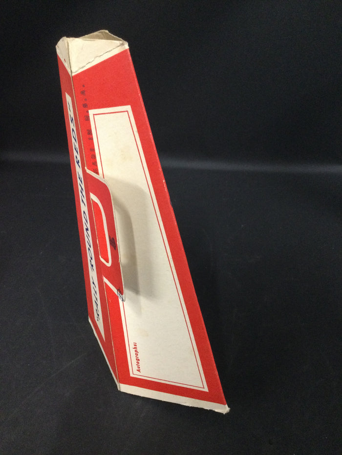 Cincinnati Reds 1950's Cardboard Megaphone Amazing Condition w/Logo Mr. Redlegs