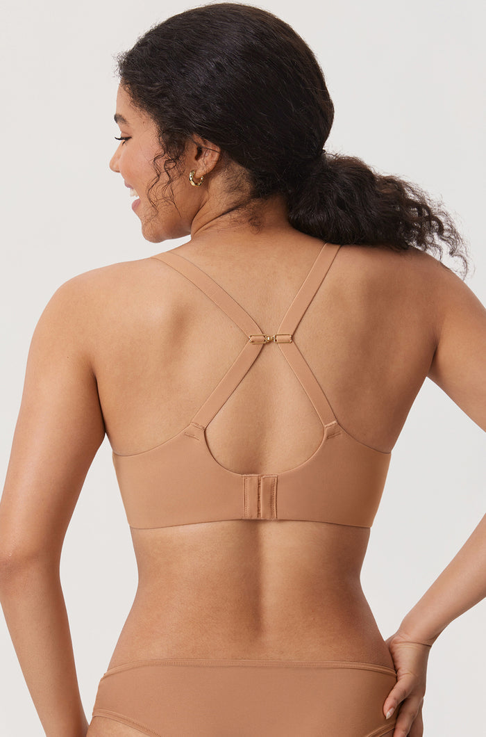 Convertible X-Back Front Closure Bra