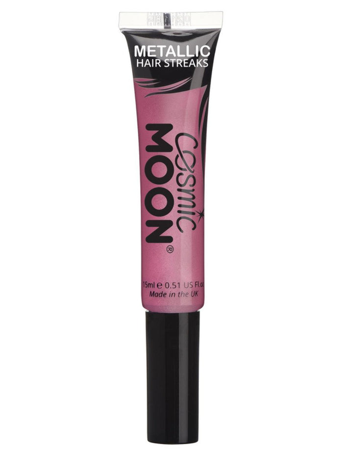 Cosmic Moon Metallic Hair Streaks