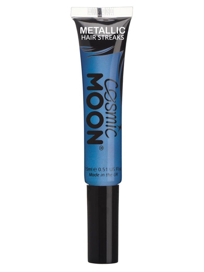 Cosmic Moon Metallic Hair Streaks