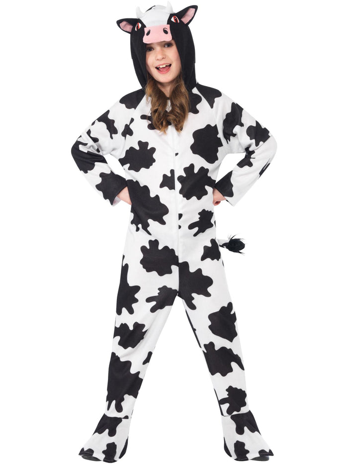 Cow Costume with Hooded All in One, Child
