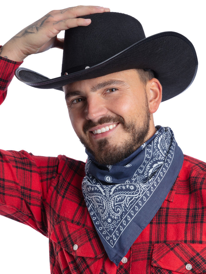 Cowboy Bandana, Blue