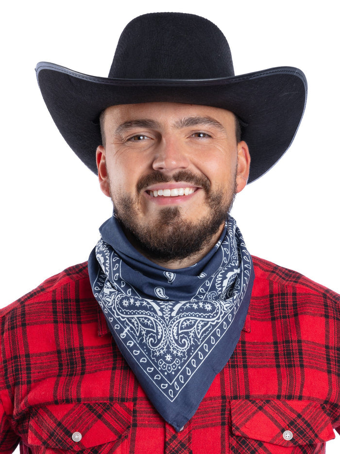 Cowboy Bandana, Blue