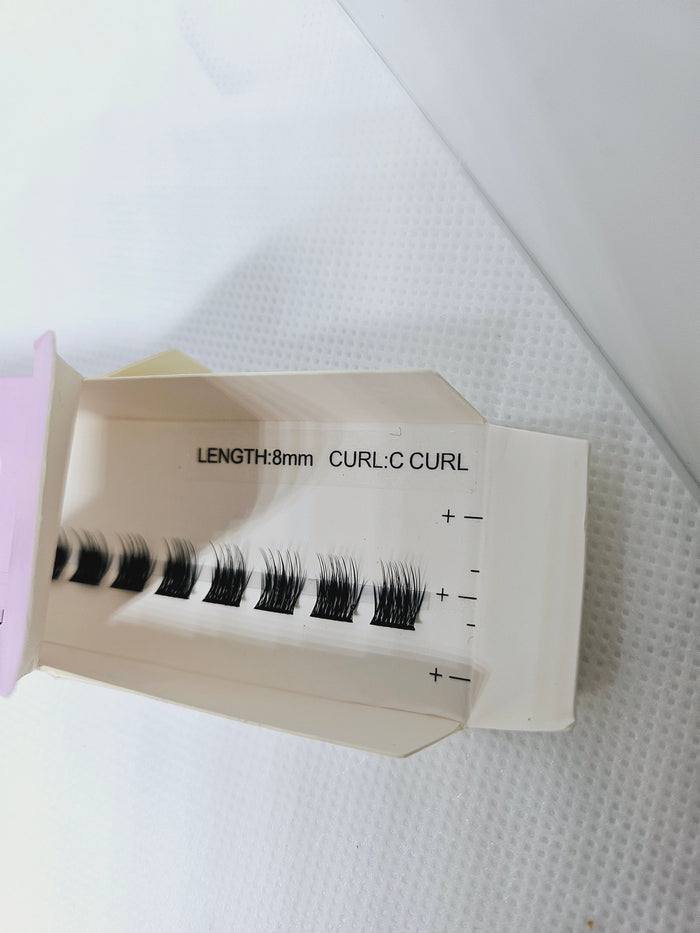Create Stunning Lashes at Home – MinuLashes Cluster Eyelash Box 8, 14 or 16mm