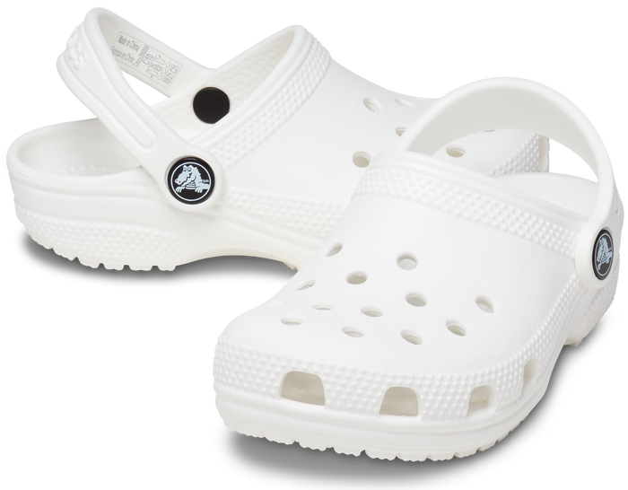 Kids Classic Crocs | Clog | White