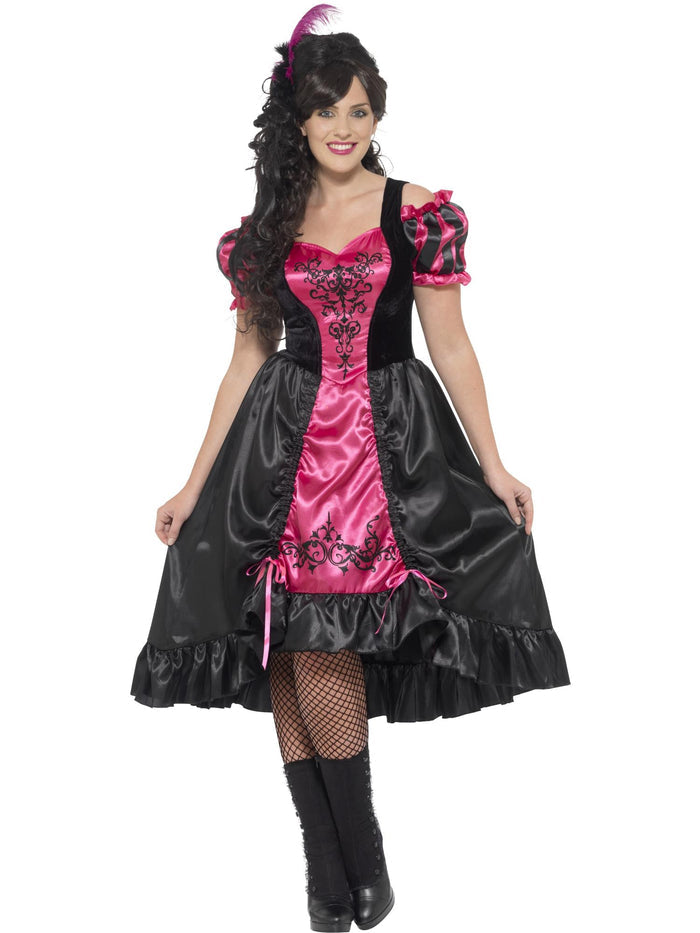 Curves Sassy Saloon Costume