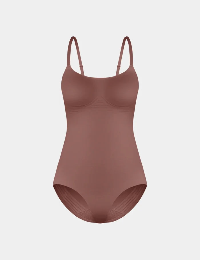 | Customizable Shaper Bodysuit shown front-facing against a light gray background | Sola