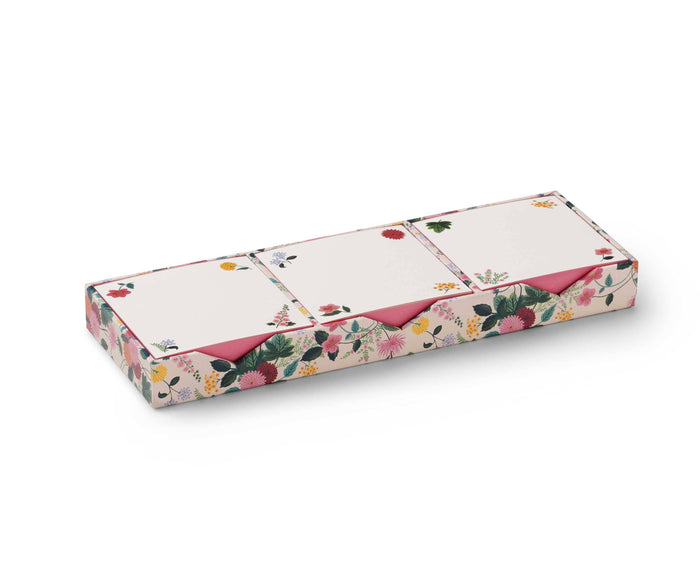 Dahlia Notepad Trio