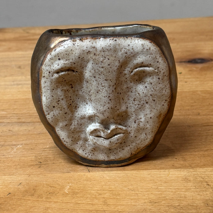 Copper Moon with Cream Face