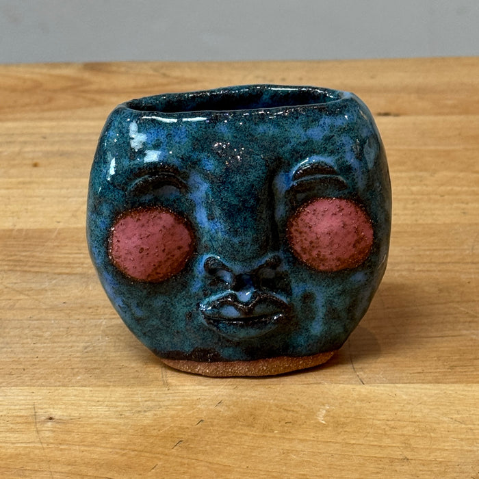 Daria Davydova: Mini Face Vases (various unique styles)