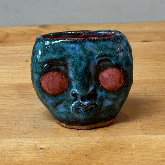 Daria Davydova: Mini Face Vases (various unique styles)