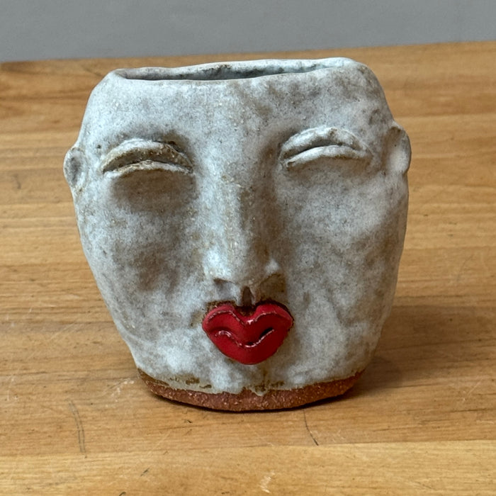 Daria Davydova: Mini Face Vases (various unique styles)