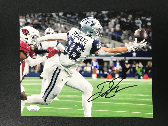 Daulton Schultz Signed 8x10 Photo Dallas Cowboys JSA Cert