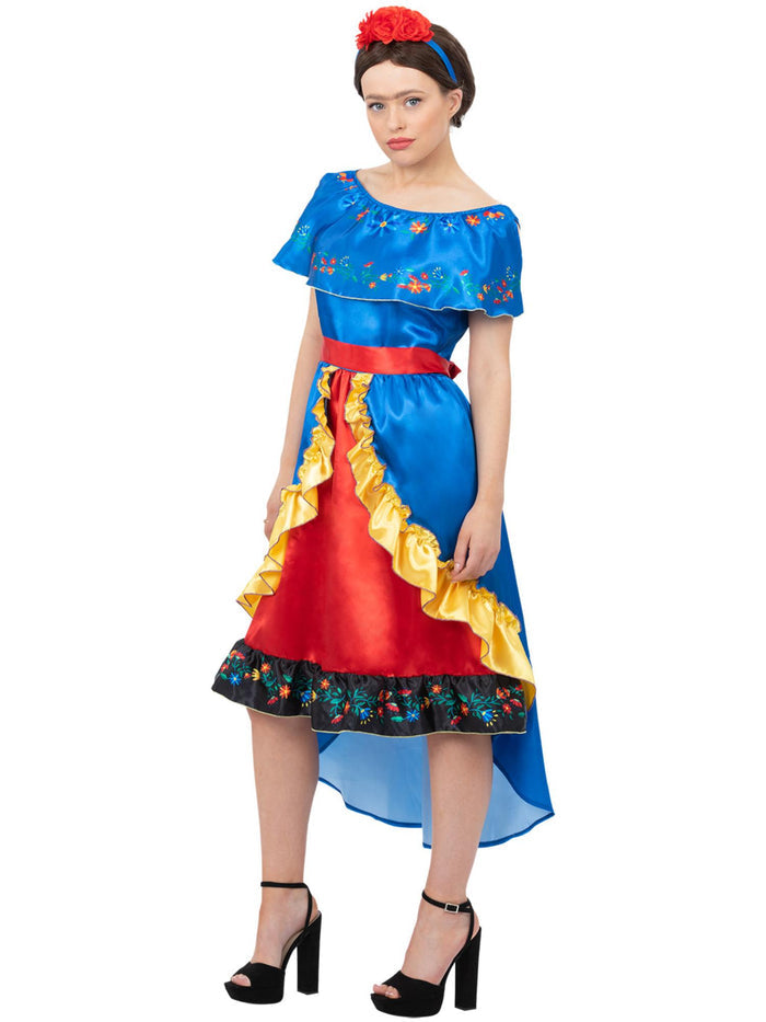Deluxe Artist Frida Costume, Ladies