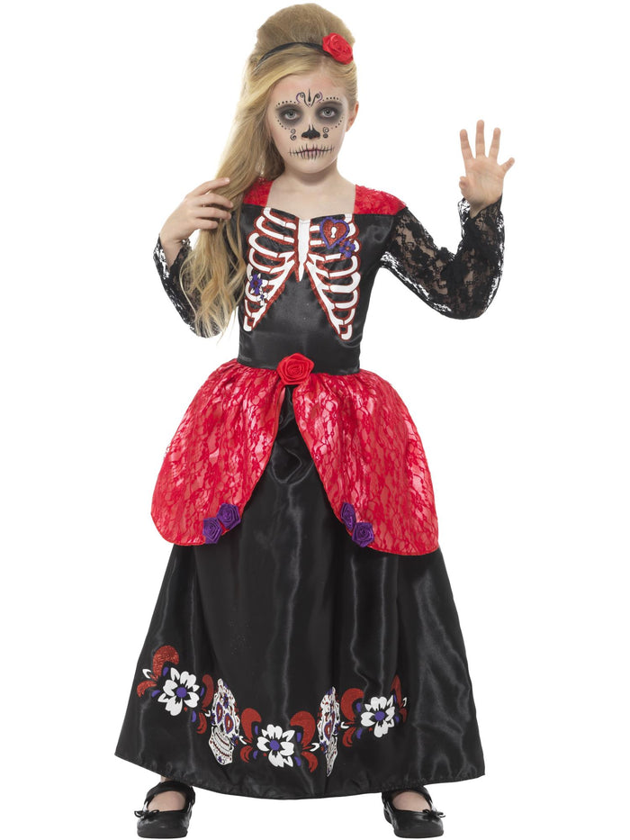 Deluxe Day of the Dead Girl Costume