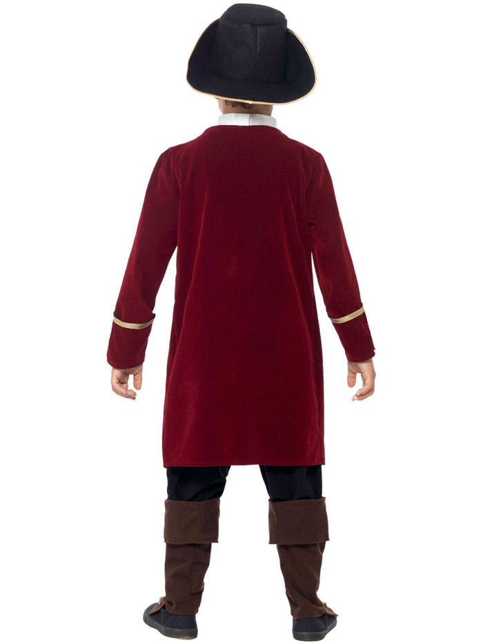 Deluxe Pirate Captain Costume, Kids