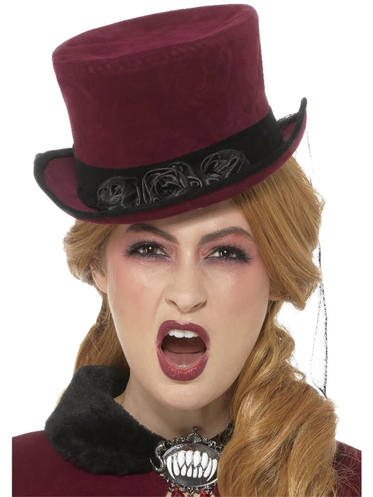 Deluxe Victorian Vampiress Hat