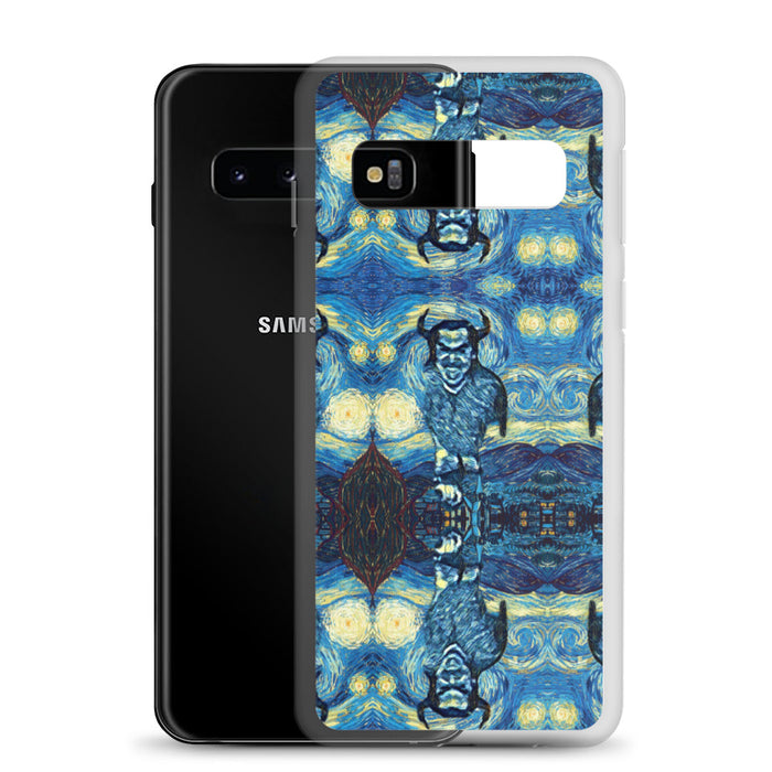 Demonic Starry Night Samsung Case