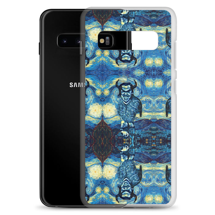 Demonic Starry Night Samsung Case