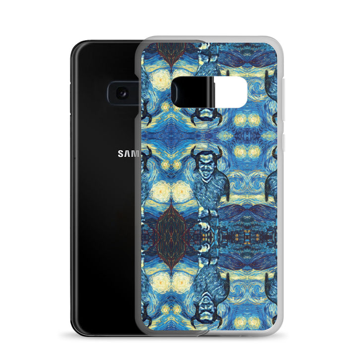 Demonic Starry Night Samsung Case