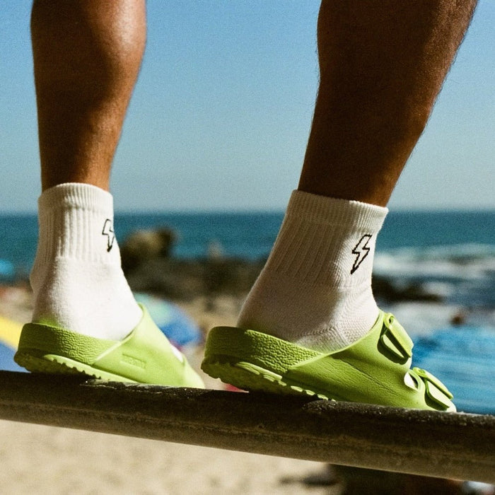 Del Campo Design Pack golf socks featuring all five signature designs: palm, crossbones, bolt, cactus, and wavey