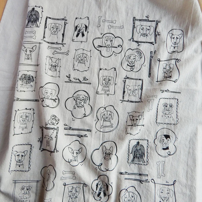 Dog Tea Towel