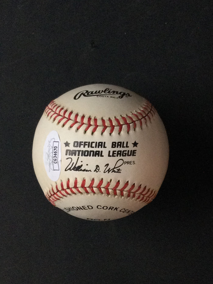Don Sutton SIGNED Baseball Dodgers, Braves HOF JSA Certified
