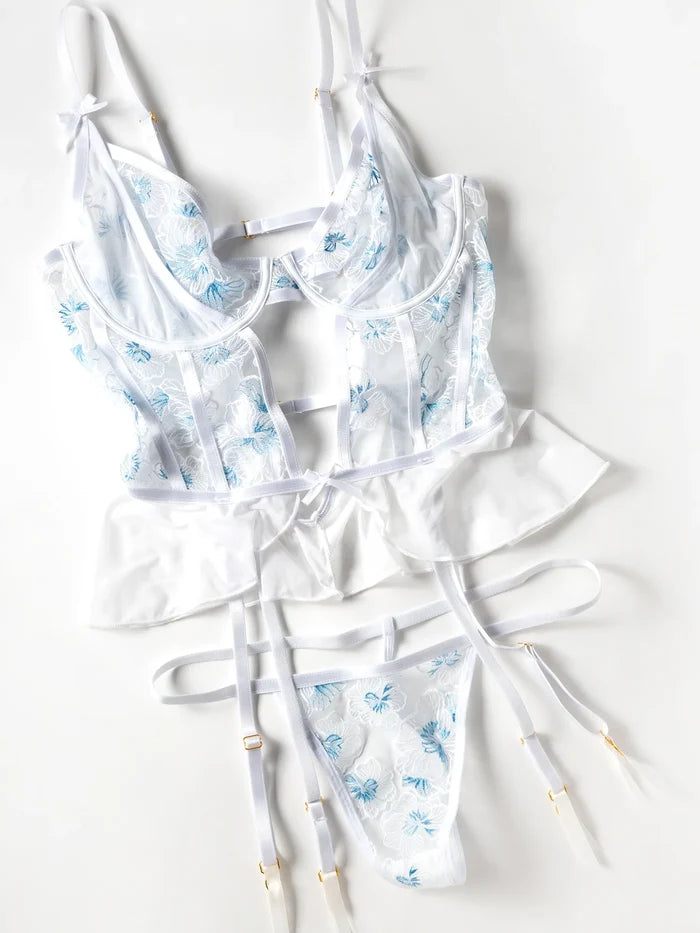 Elena Embroidered Set