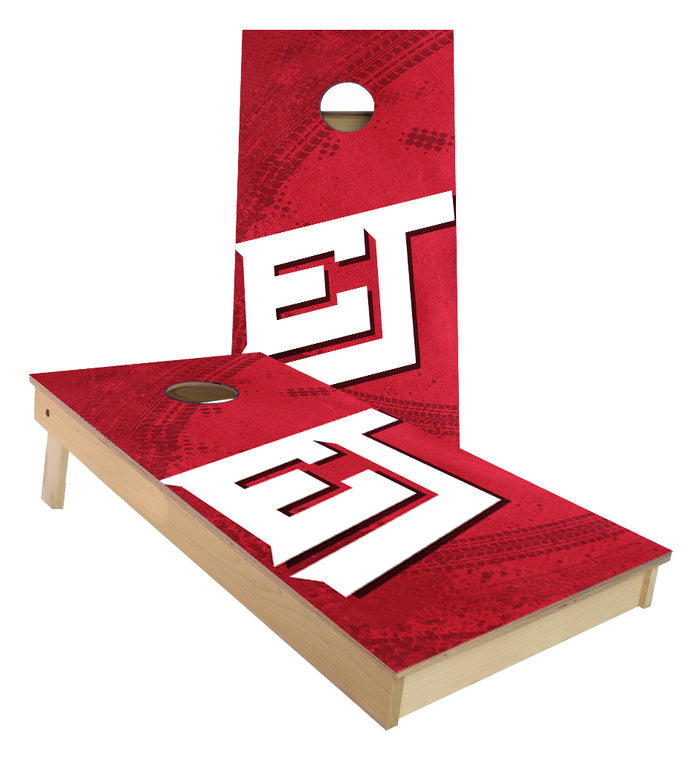 Erik Jones Logo Custom Cornhole Boards