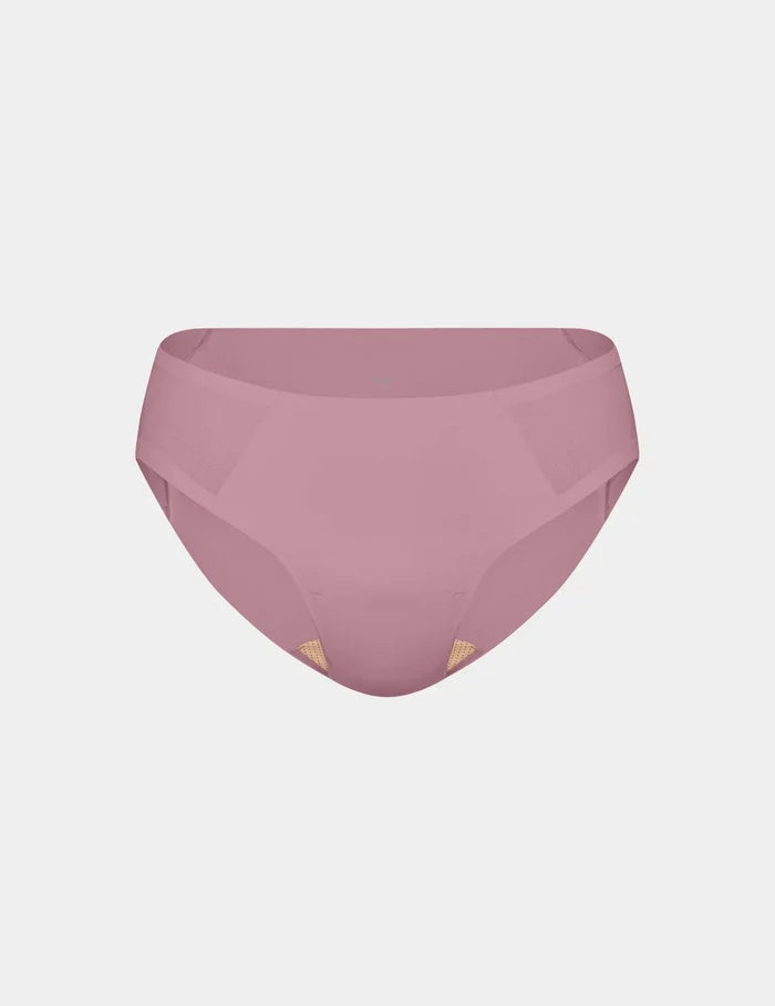 | Front view of model highlighting the coverage and fit | Dusty Pink