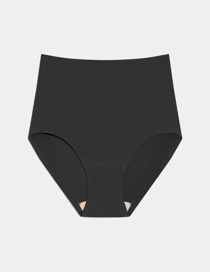 | Essential No-Show High Rise shown front-facing against a light gray background | Black