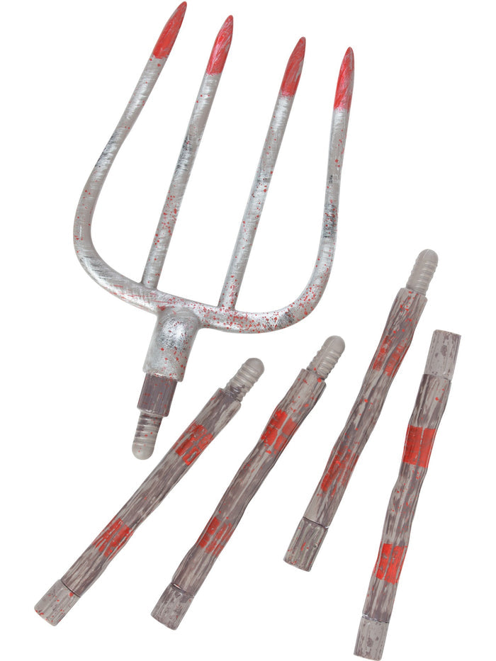 Extendable Bloody Pitchfork
