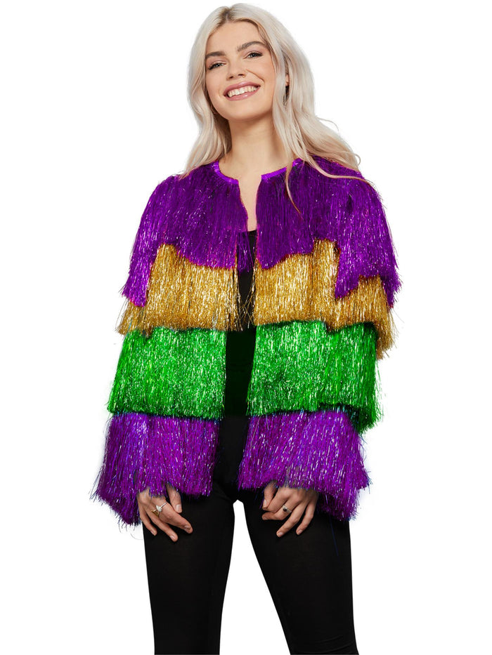 Fever Tinsel Mardi Gras Jacket