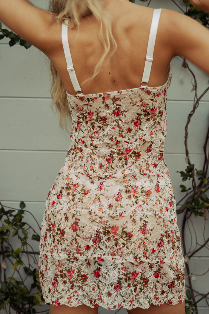 Field Floral Slip - S, M & XXL left