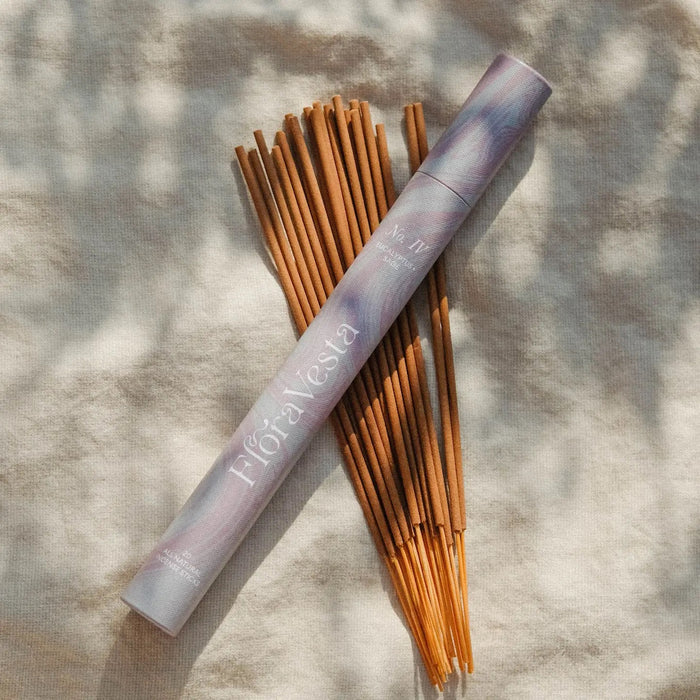 Flora Vesta: Eucalyptus & Sage All Natural Essential Oil Incense
