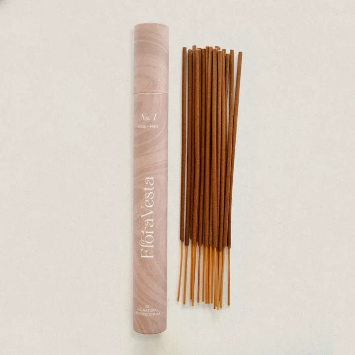 Flora Vesta: Lotus & Clove All Natural Essential Oil Incense