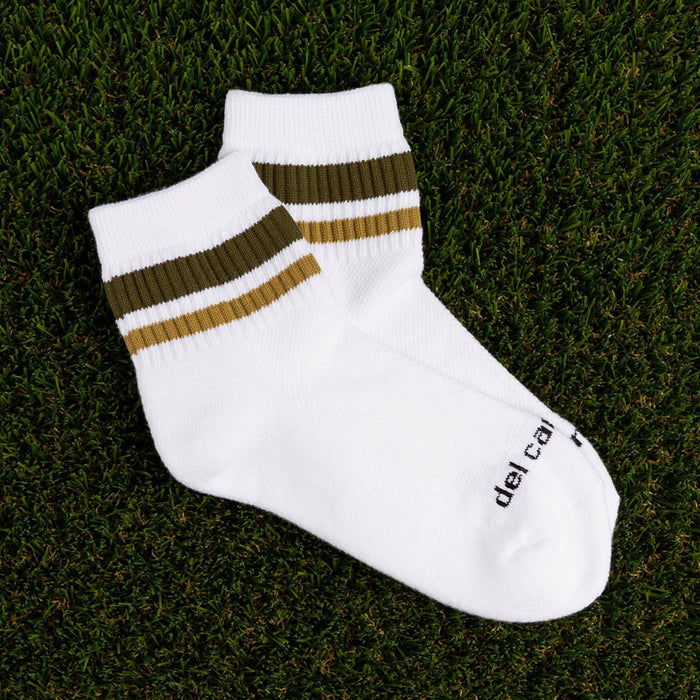 Del Campo Forest Stripes golf socks