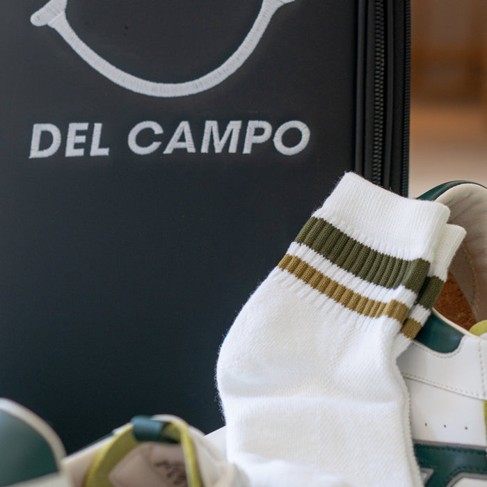 Del Campo Forest Stripes golf socks