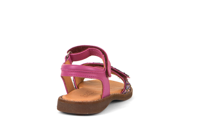 Froddo Sandals | Lore Glitter | Velcro | Sparkle Fuchsia