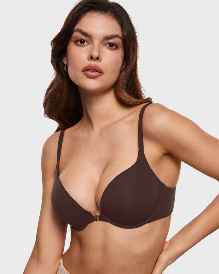 Front Closure T-shirt Bra