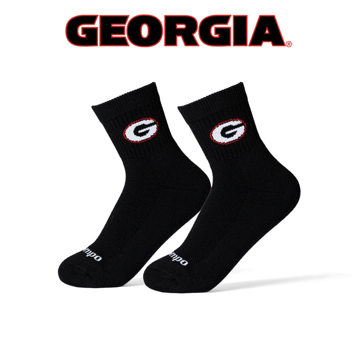 Del Campo Georgia Bulldogs Night Mode golf socks