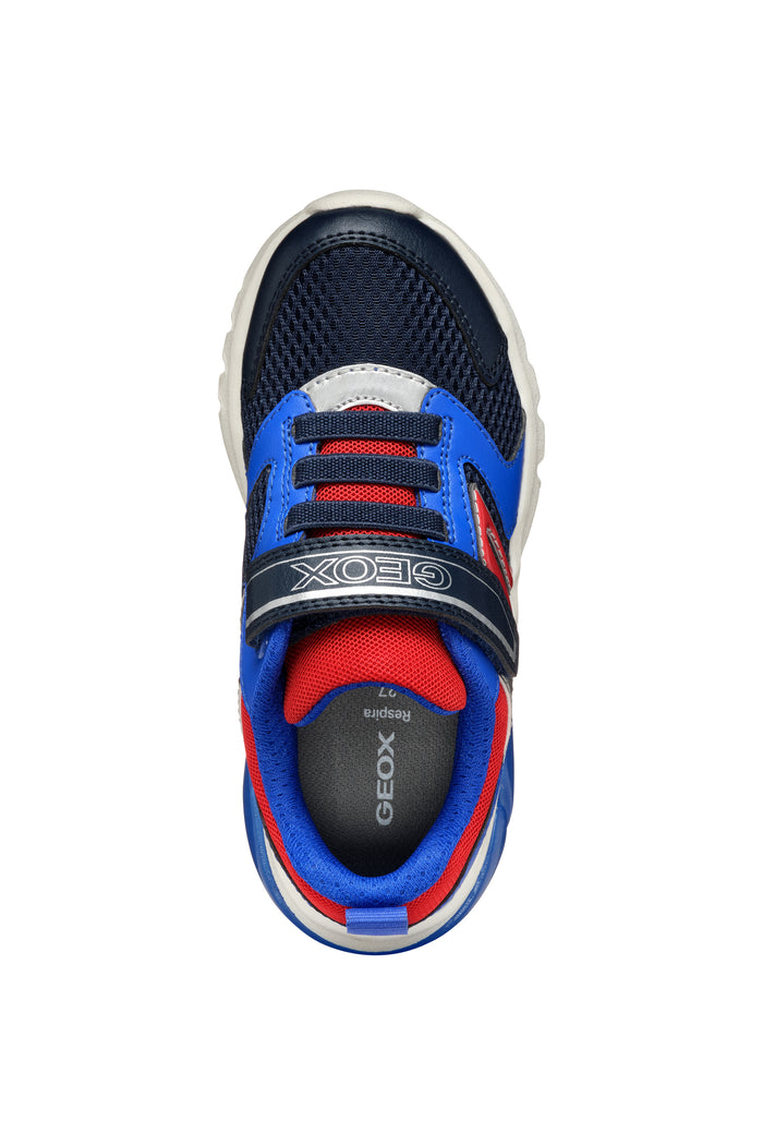 Geox Kids Trainers | Ciberdron | Navy & Red