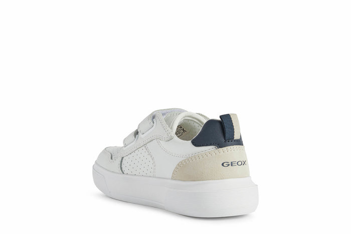 Geox Nettuno Trainers | White & Navy