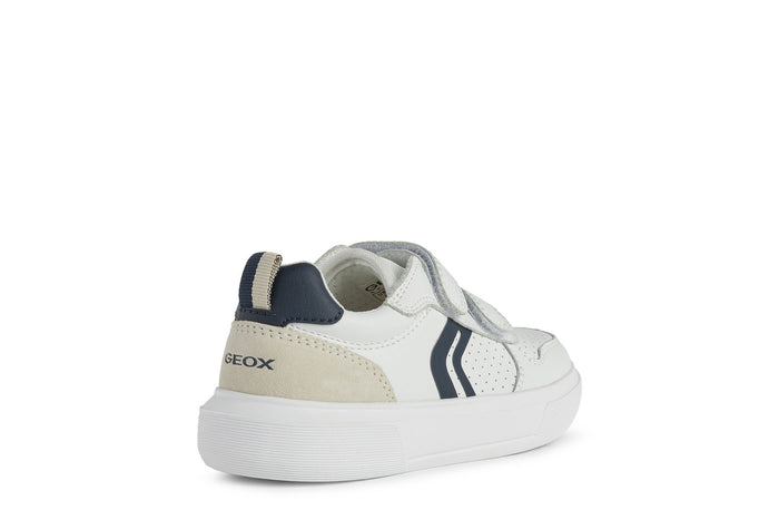 Geox Nettuno Trainers | White & Navy